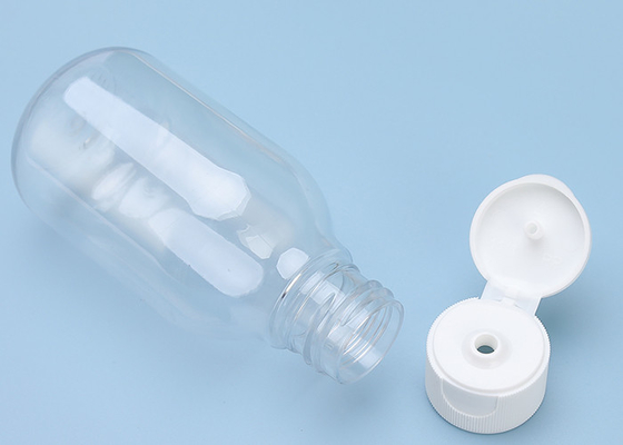 Özel 100ml Plastik vida üst şişeler ve mühürleme tipi