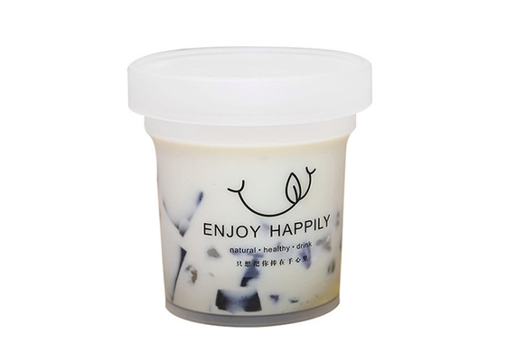500ml Süt Çay Şişeleri Kapaklı 16 Oz Plastik Suyu Şişeleri