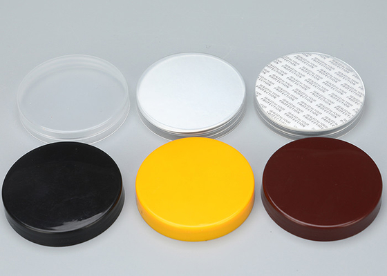 Kuru Gıda Fıstık Ezmesi için 65mm Geniş Ağızlı Plastik Kavanoz Kapları