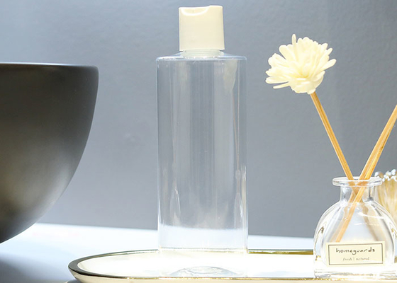 Flip Top Cap ile Yuvarlak Sıkma Şişe 250ml Dayanıklı Plastik Şişe