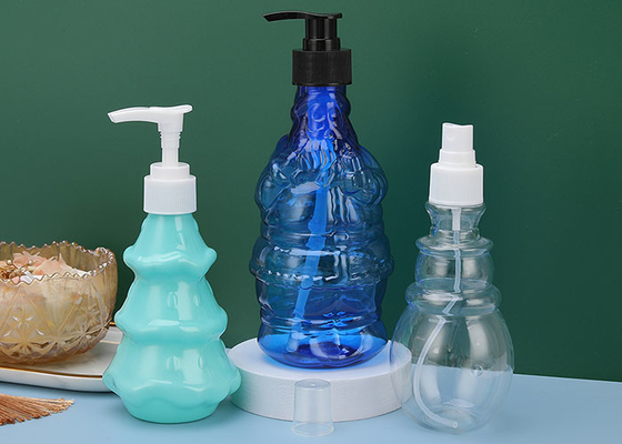 Beauty Skin Care 21mm Boş PET Plastik Pompa Şişeleri 200ml