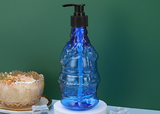 Termostabil Plastik PET Pompa Şişesi 400ml Duş Jeli Şişesi