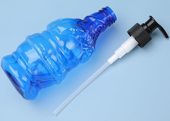 Termostabil Plastik PET Pompa Şişesi 400ml Duş Jeli Şişesi