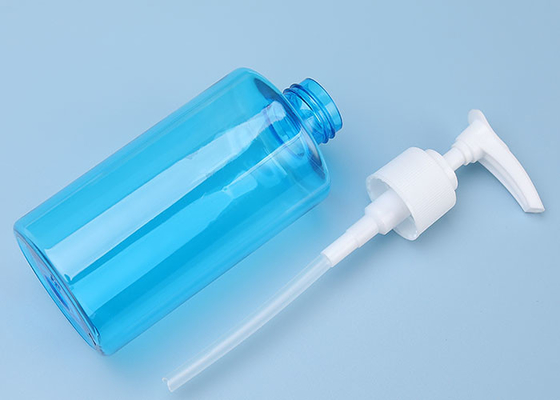 Beyaz Losyon Pompalı SGS Plastik El Dezenfektanı Yuvarlak PET Şişe 200ml