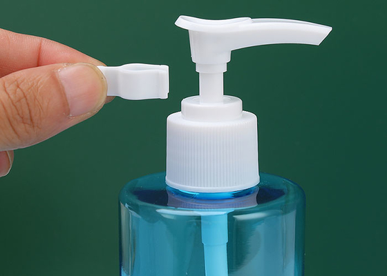 Beyaz Losyon Pompalı SGS Plastik El Dezenfektanı Yuvarlak PET Şişe 200ml