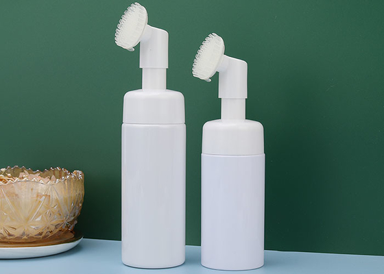120ml 150ml Silikon Fırçalı Yüz Yıkama Köpüğü Şişesi