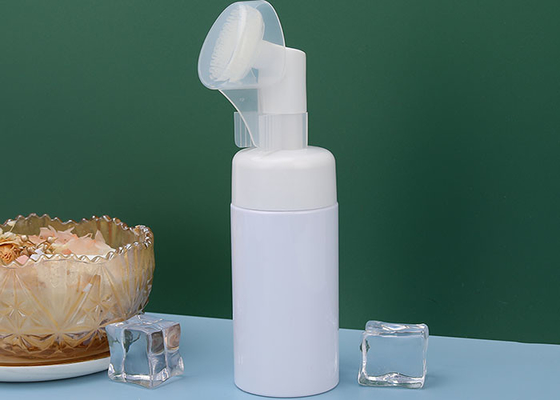 120ml 150ml Silikon Fırçalı Yüz Yıkama Köpüğü Şişesi