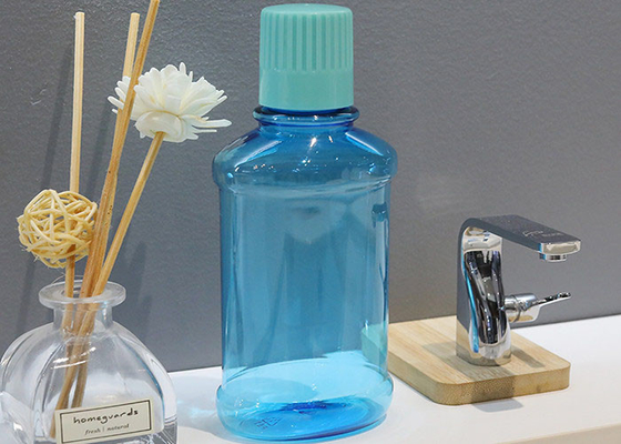 BPA İçermeyen Boş Plastik Gargara Şişeleri 250ml Kapaklı