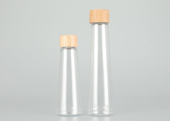 140ml 200ml Şeffaf Plastik PET Süt Çay Şişeleri OEM ODM OBM