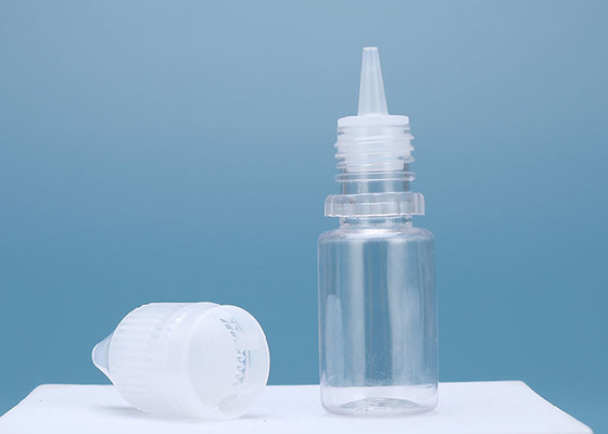 Kapaklı Göz Damlası 10ml Boş Sıkılabilir Sıvı Damlalık Şişe