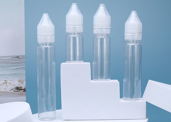 Çocuklardan Uzak Kapaklı 10ml 30ml Vape Plastik E Sıvı Şişeler