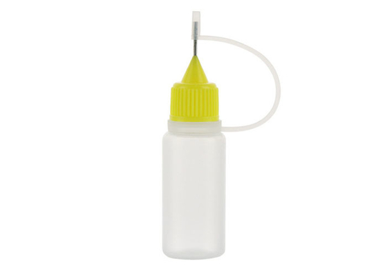 %100 HDPE Elektronik Sigara Yağı İğne Kapaklı Şişe 3ml 5ml 10ml