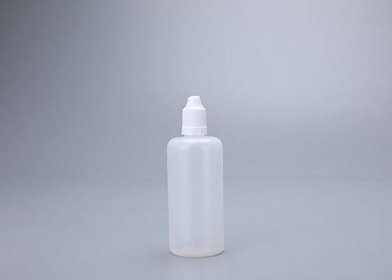 Küçük Ağızlı Sıvı Plastik Squeeze Damlalıklı Şişeler 100ml 120ml