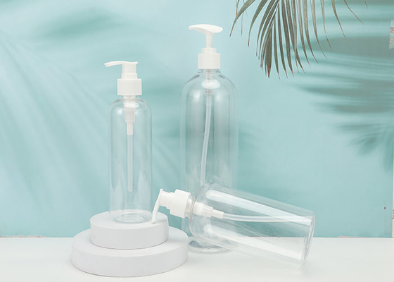 Şampuan Losyonu için PET Boş Plastik Pompa Şişeleri 500ml 1000ml