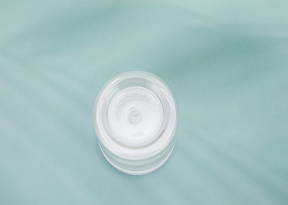100ml Şeffaf Boş Doldurulabilir Kapaklı ve Etiketlerli Yuvarlak Plastik Kavanoz BPA İçermez