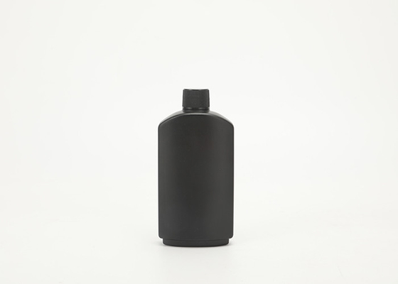 Mürekkep için Kare ve Düz 4oz Plastik HDPE Şampuan Şişeleri 120ml