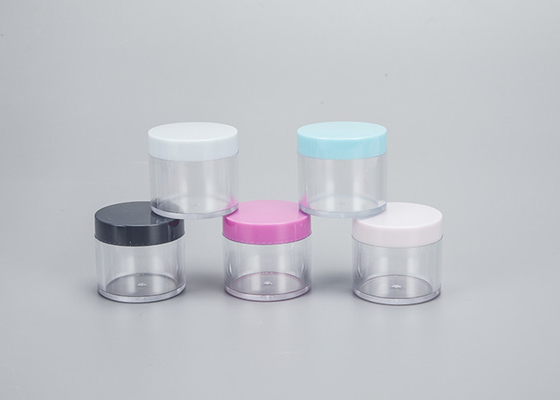 30ml 50ml 100ml 120ml 200ml 250ml 500ml Kozmetik Paket Açık Amber Siyah Pet Plastik Krem Kavanoz Plastik Kapaklı