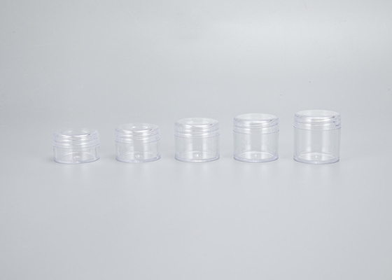 5g 30g Kozmetik Örnek Konteyner Vidalı Kapaklı Plastik Yuvarlak