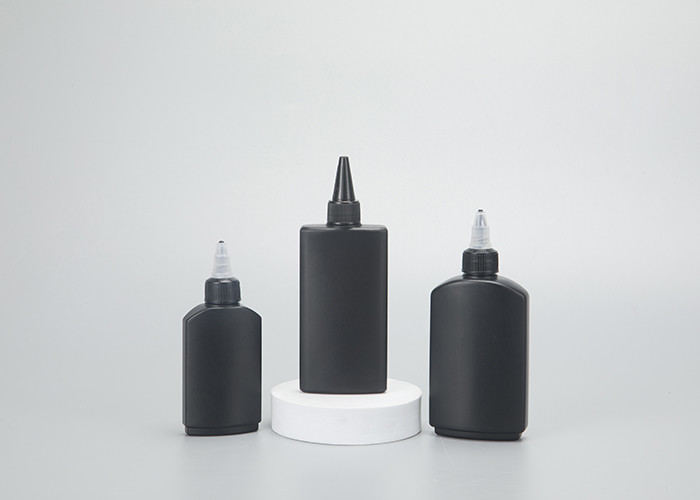 60 120 Ml Siyah Pet Plastik Dövme Mürekkep Şişesi Squeeze Twist Top Cap Yağ Aplikatör Şişesi