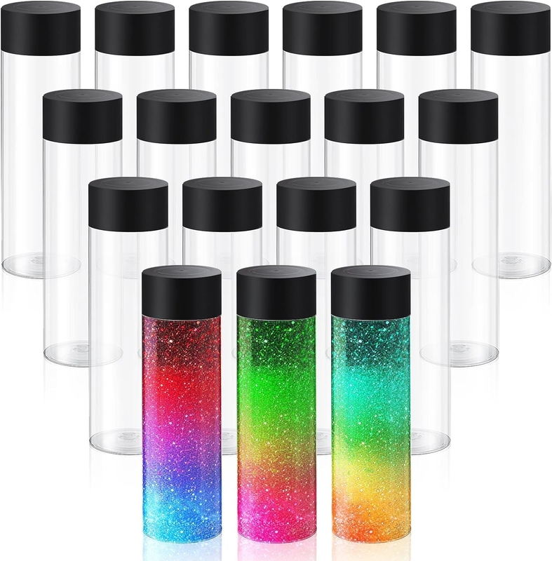Modern yalıtımlı kabarcık çay kavanozları dayanıklı kare yuvarlak tasarım 120ml 250ml 350ml 500ml Kapasite