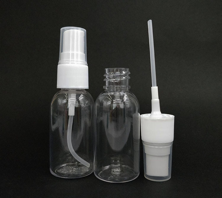 30ml 50ml 60ml 80ml 100ml 120ml 150ml 200ml 250ml 300ml 360ml Yuvarlak PET Plastik Sis Spreyi Şişesi