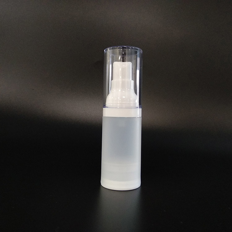 25.7g viski kapağı şampuan pompası Pet şişe / Kozmetik losyon dağıtım için açık plastik pet şişe