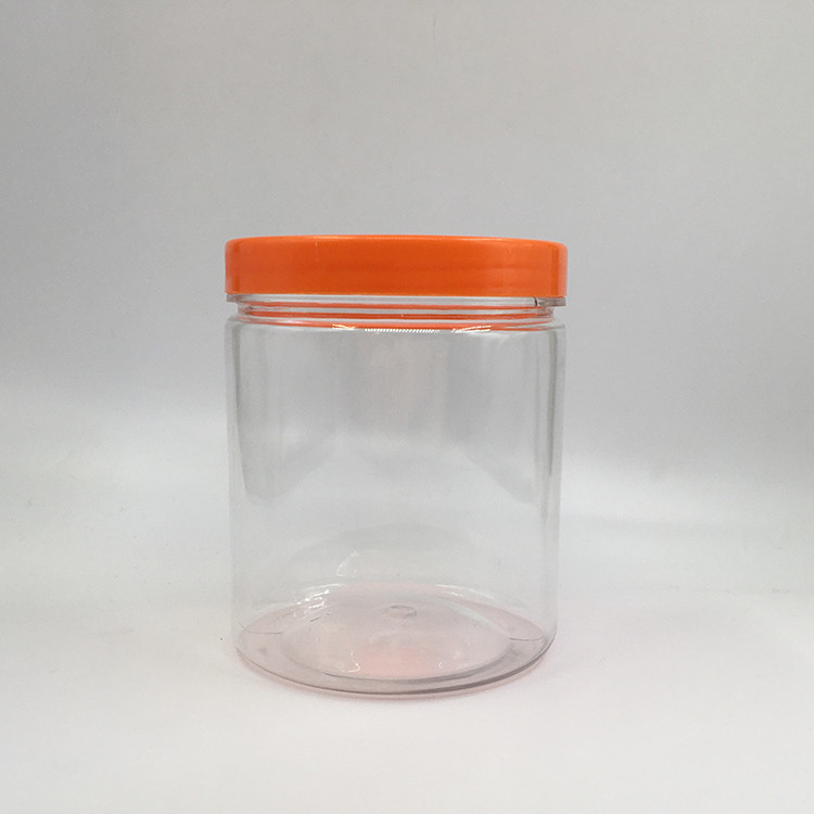 2 oz 8 oz BPA ücretsiz gıda kalitesi alüminyum folyo kapağı olan plastik depolama kapakları