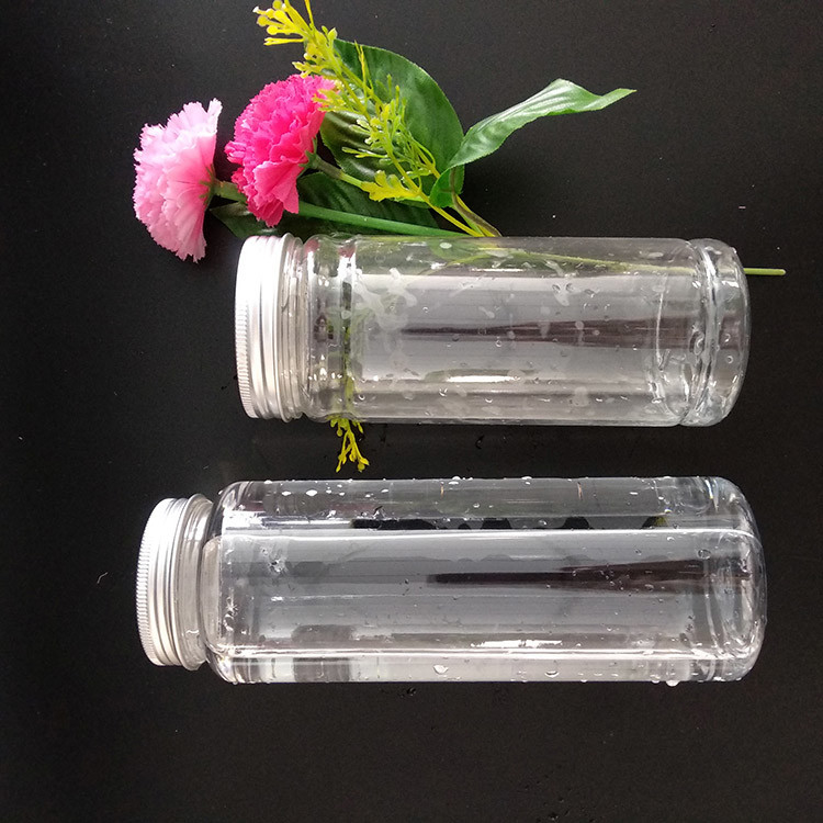 Plastik yalıtımlı süt çayı şişeleri çoklu kapasiteli 120ml 250ml 350ml 500ml ve 1000ml