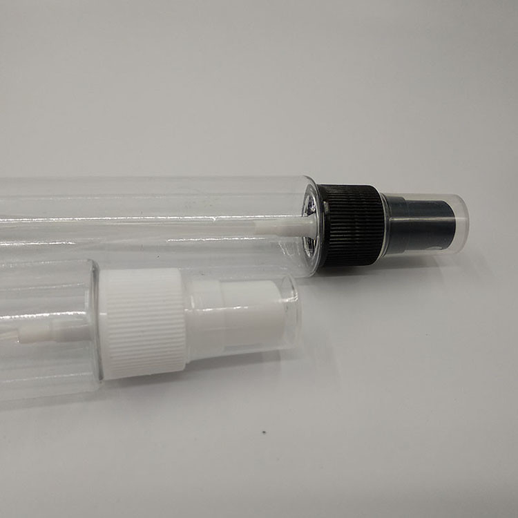 Yumuşak PET Plastik Sprey Şişesi 10ml 15ml 30ml 50ml 60m 70ml 100ml 200ml 500ml Şeffaf Seyahat Dostu