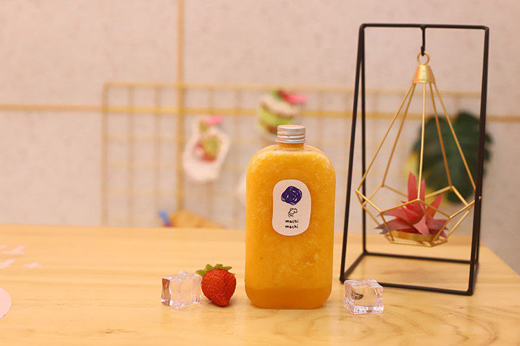 Sızıntı geçirmez tasarımı ve kapasitesi 120ml 250ml 350ml 500ml 1000ml olan özelleştirilebilir süt çayı şişeleri