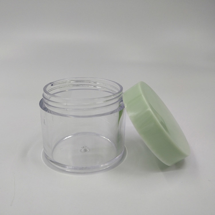 Yumuşak Yüzey Plastik Kozmetik Kavanoz 10ml 15ml 30ml 60ml 80ml 100ml 120ml 150ml Boyutlarda