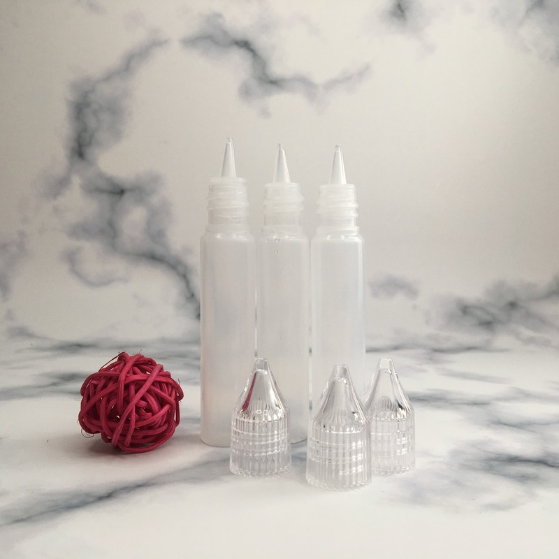 Şeffaf Siyah PET Küçük Şişeler, Şeffaf Sıvı Kapları Çözümleri İçin