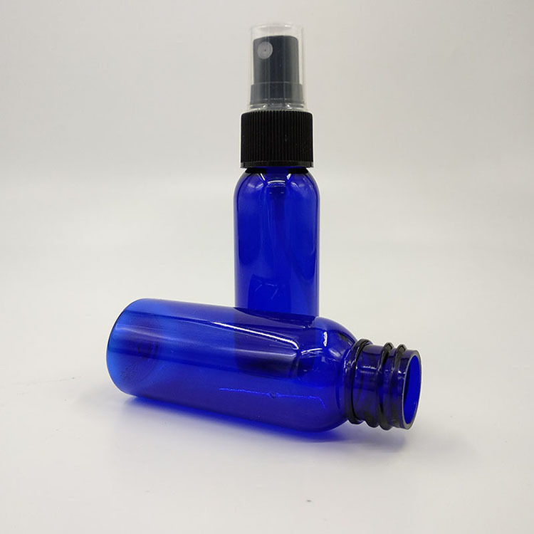 Klasik Siyah PET Plastik Sprey Şişesi Süzme yüzey Şeffaf Amber Yeşil Renkler Sıvı dağıtım çözümleri için tasarlanmıştır