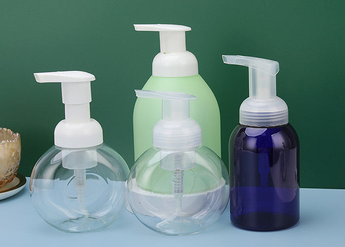Logo Printed Foam Pump Bottle White Matte Surface Handing Packaging for Liquid Soap Sanitizer and Foaming Hand Cleanser