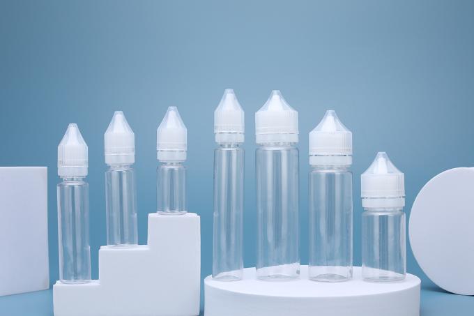 ISO Küçük vida üstü plastik şişeler 10ml 20ml 30ml 50ml 60ml 2