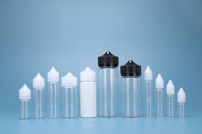 ISO Küçük vida üstü plastik şişeler 10ml 20ml 30ml 50ml 60ml 3