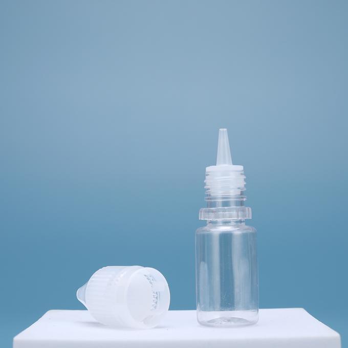 ISO Küçük vida üstü plastik şişeler 10ml 20ml 30ml 50ml 60ml 6