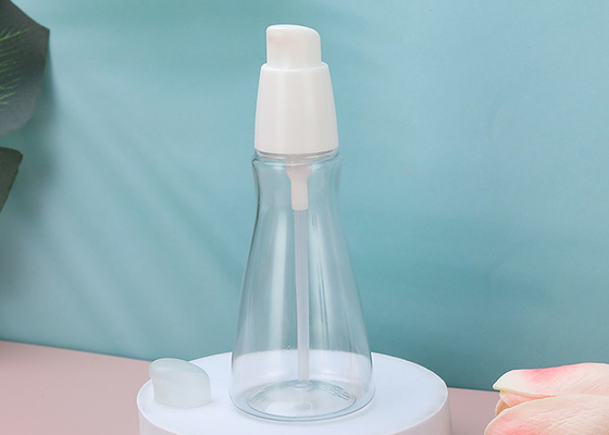 ISO9001 Plastik Losyon Şişeleri 70ML Şeffaf PET Şişe Toksik Olmayan