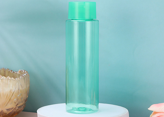 Yeşil Şeffaf PP Kapaklı 100ml Plastik Şişe, Vidalı Kapaklı ISO9001