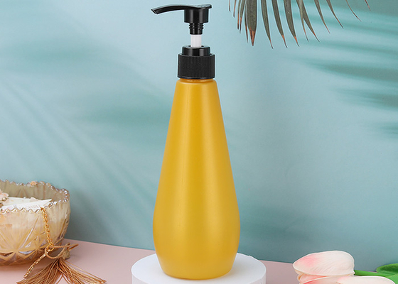 Paslanmaz Çelik Pompalı 280ml Şampuan Yeniden Kullanılabilir PET Pompa Şişesi